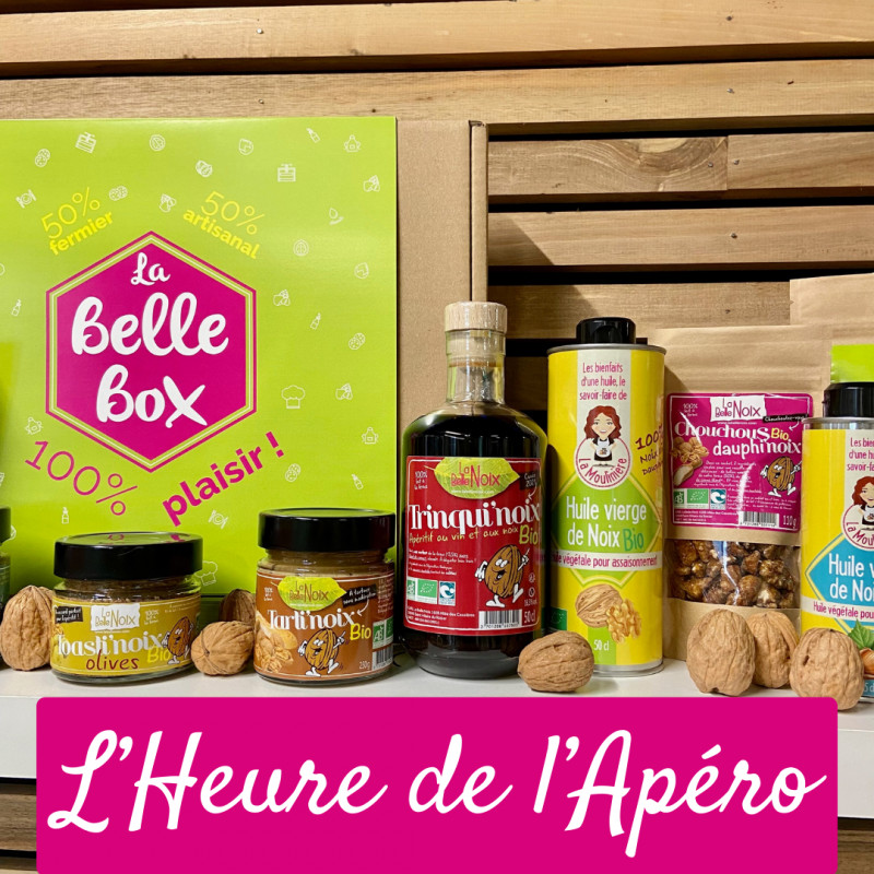 Panier gourmand apéro bio la bio box